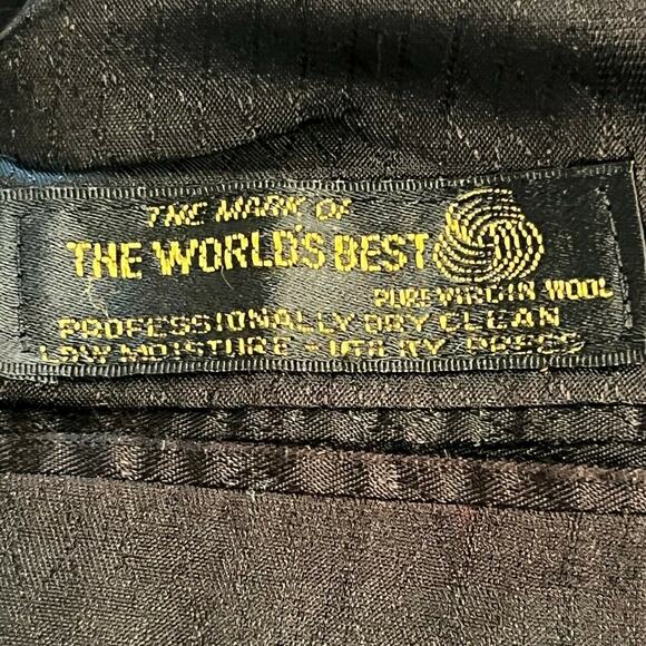 Hart Schaffner and Marx ZCMI Mens Sports Coat 40R Wool Gray Plaid - Picture 6 of 8